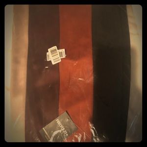 Forever 21 Black/Rust Short Skirt
